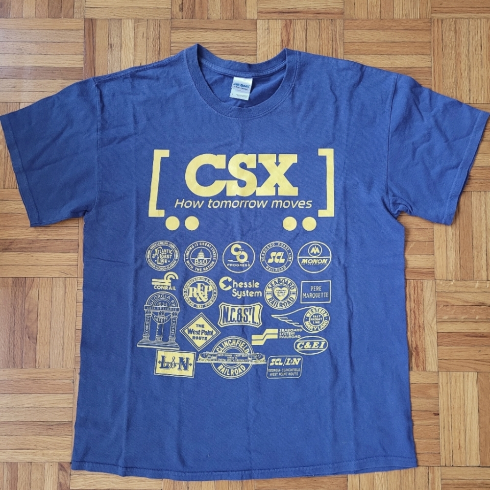 Vintage CSX railroad tee